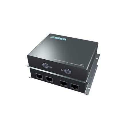 DSPPA（迪士普）D6237 嵌入式发言和表决主席单元音频接口盒